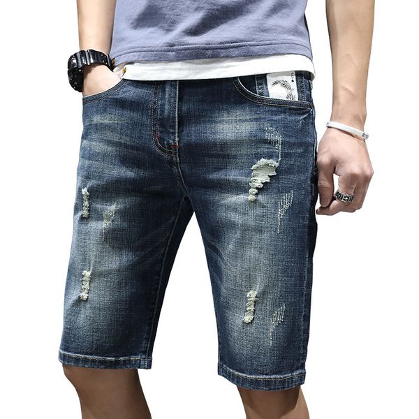 loose casual jeans five-point pants korean version the tide men clothing five-point pants denim shorts, men summer trend, Blue
loose casual jeans five-point pants korean version the tide men clothing five-point pants denim shorts, men summer trend, Blue