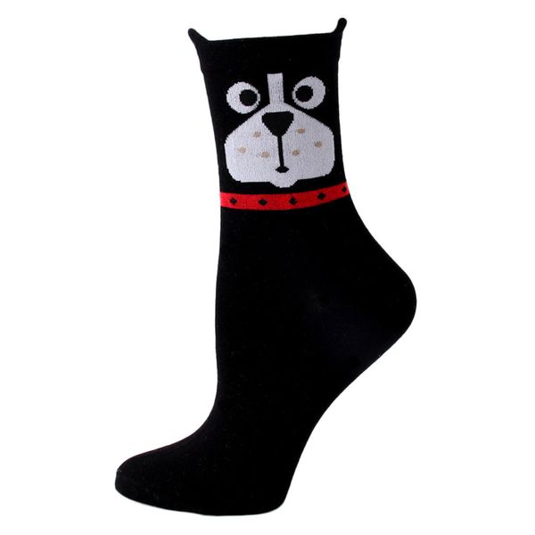 1 pair women cotton socks cat ear animal character print women's winter socks harajuku funny socks women different colors female, Black;white
1 pair women cotton socks cat ear animal character print women's winter socks harajuku funny socks women different colors female, Black;white