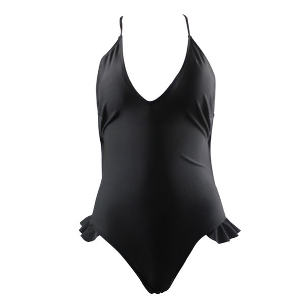 one piece bikini swimwear women backless lace frill bathing suit beach set, White;black
one piece bikini swimwear women backless lace frill bathing suit beach set, White;black