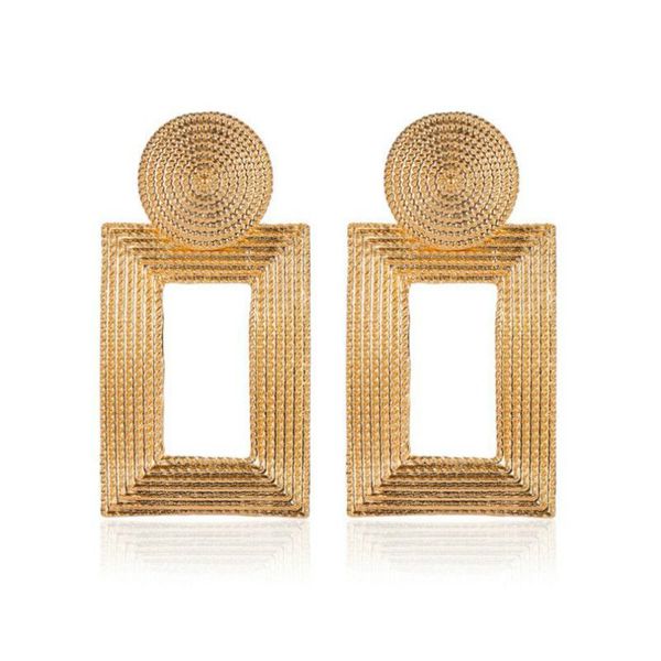 new design women dangle & chandelier statement jewelry gold geometry rectangle hemp drop earrings for women girls party accessories, Silver
new design women dangle & chandelier statement jewelry gold geometry rectangle hemp drop earrings for women girls party accessories, Silver