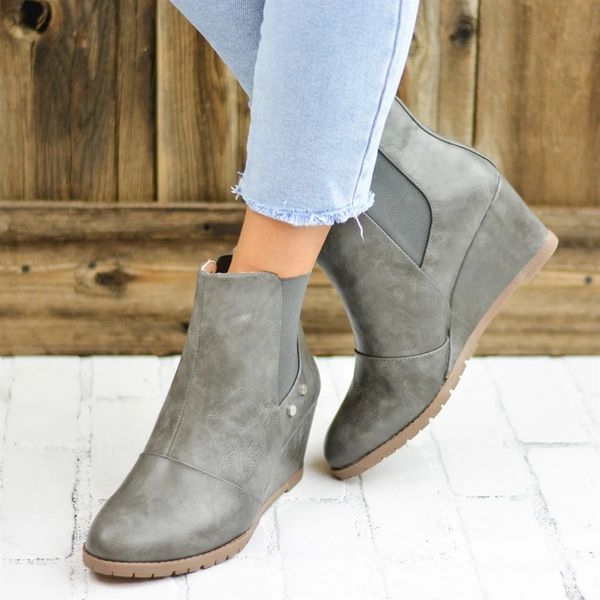 shujin autumn women boots winter 2019 waterproof pu leather ankle boots middle tube female casual shoes short for women, Black
shujin autumn women boots winter 2019 waterproof pu leather ankle boots middle tube female casual shoes short for women, Black