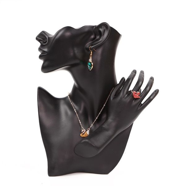 h190054 creative fashion resin black head jewelry display rack prop holder set for bracelet necklace& ring display, Pink;blue
h190054 creative fashion resin black head jewelry display rack prop holder set for bracelet necklace& ring display, Pink;blue