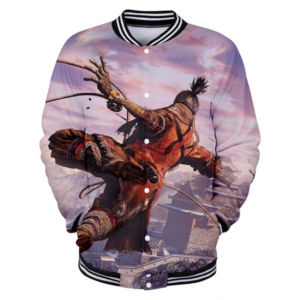 cool men jackets sekiro shadow die twice game print sekiro 3d baseball uniform student hip hop coat women baseball jackets, Black;brown
cool men jackets sekiro shadow die twice game print sekiro 3d baseball uniform student hip hop coat women baseball jackets, Black;brown