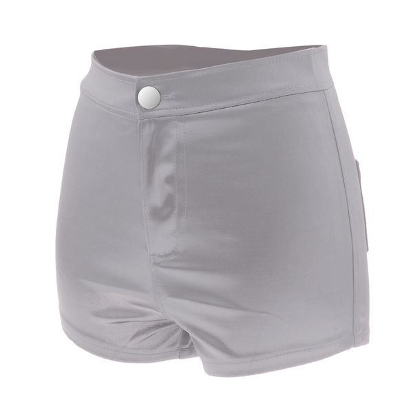women summer casual pants slim shorts high waist beach shorts trousers, White;black