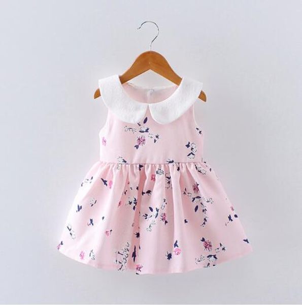 children's wear 2019 summer girls korean version of the sleeveless floral dress baby princess dresses baby clothing, Red;yellow
children's wear 2019 summer girls korean version of the sleeveless floral dress baby princess dresses baby clothing, Red;yellow