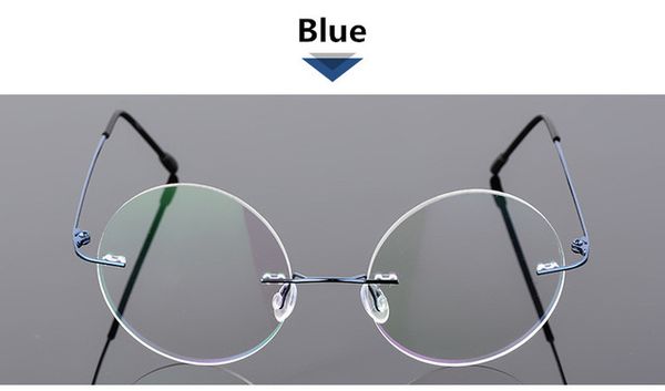 wholesale- alloy rimless optical prescription glasses frame round clear lens glasses ing, Silver
wholesale- alloy rimless optical prescription glasses frame round clear lens glasses ing, Silver