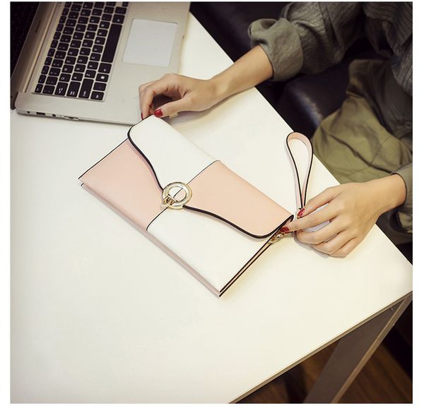 2019 new korean version of color matching envelope bag shoulder messenger bag personality fashion wild lady clutch bag wholesale
2019 new korean version of color matching envelope bag shoulder messenger bag personality fashion wild lady clutch bag wholesale