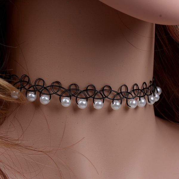 12 pcs/set fishline tattoo black chokers necklace vintage stretch henna gothic punk elastic hollow chocker women jewelry, Golden;silver
12 pcs/set fishline tattoo black chokers necklace vintage stretch henna gothic punk elastic hollow chocker women jewelry, Golden;silver