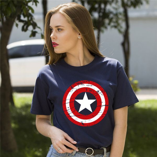 fashion women clothes short sleeve tshirt cotton cap sleeve girls captain america printed funny t shirt women, White
fashion women clothes short sleeve tshirt cotton cap sleeve girls captain america printed funny t shirt women, White