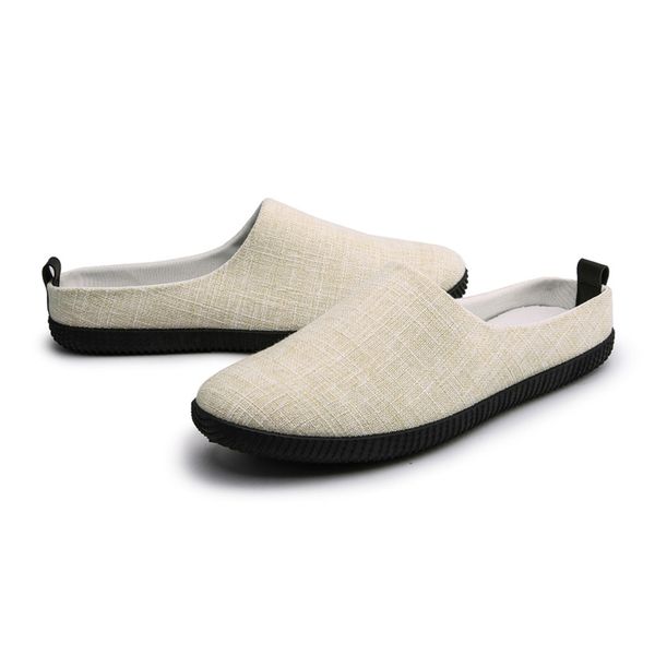 #35 men's shoes for 2019 new summer men casual shoes slip-on breathable canvas flats men non-slip slippers high quality, Black
#35 men's shoes for 2019 new summer men casual shoes slip-on breathable canvas flats men non-slip slippers high quality, Black