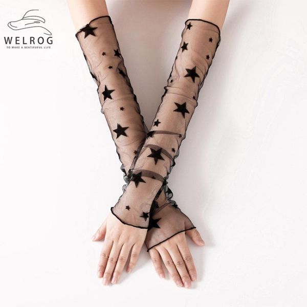 welrog long arm elbow gloves bride gloves for black color lace female mesh gauze sleeves with fascinators spring, Blue;gray
welrog long arm elbow gloves bride gloves for black color lace female mesh gauze sleeves with fascinators spring, Blue;gray