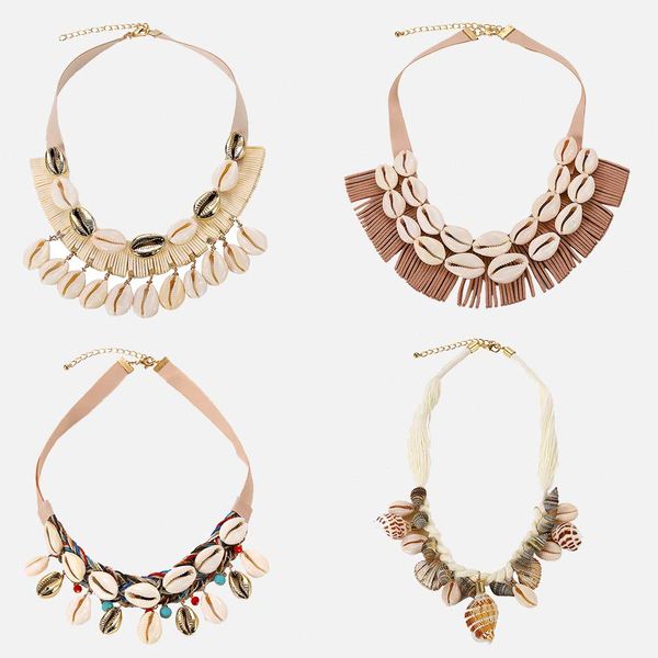 dvacaman handmade shell necklace for women tassel rope chain statement pendants necklace party trendy gift jewelry wholesale ins, Golden;silver
dvacaman handmade shell necklace for women tassel rope chain statement pendants necklace party trendy gift jewelry wholesale ins, Golden;silver
