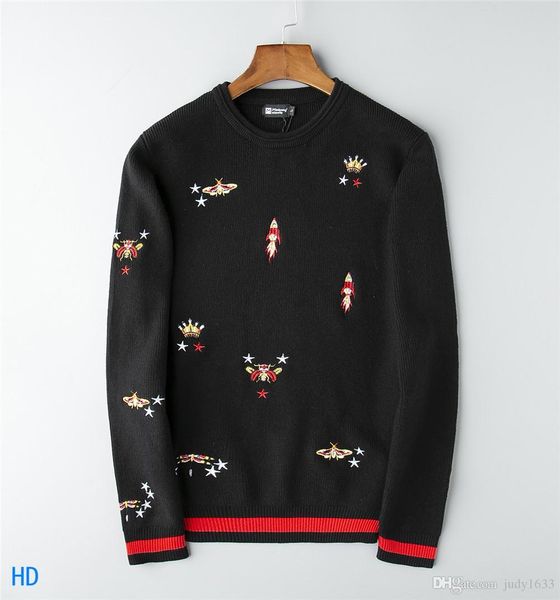 2019 new fashion 666 brand small round neck print black slim men's luxury pullover sweater -3xl, White;black
2019 new fashion 666 brand small round neck print black slim men's luxury pullover sweater -3xl, White;black