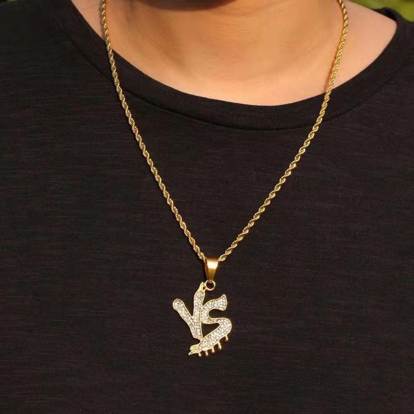 iced out letters vs pendant necklaces men luxury designer mens bling diamond letter vs pendants hip hop gold necklace jewelry love gift bf, Silver
iced out letters vs pendant necklaces men luxury designer mens bling diamond letter vs pendants hip hop gold necklace jewelry love gift bf, Silver