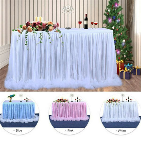 2020 multicolor table skirt tableware cloth wedding tutu tulle table skirt baby shower party birthday party table skirting
2020 multicolor table skirt tableware cloth wedding tutu tulle table skirt baby shower party birthday party table skirting