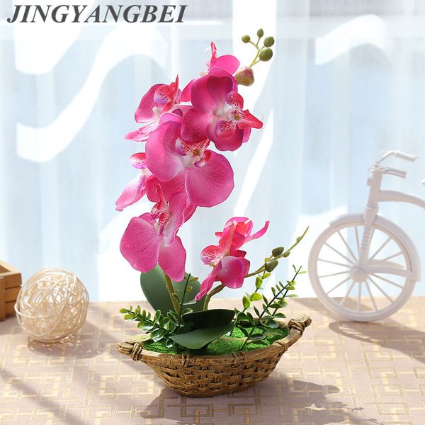 spring artificial silk flowers orchid bonsai with vase set table decoration fake plant tree butterfly orchid leaf wedding flower
spring artificial silk flowers orchid bonsai with vase set table decoration fake plant tree butterfly orchid leaf wedding flower