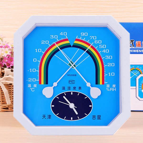 octangle pointer type garden environment temperature humidity meter - meter with clock
octangle pointer type garden environment temperature humidity meter - meter with clock