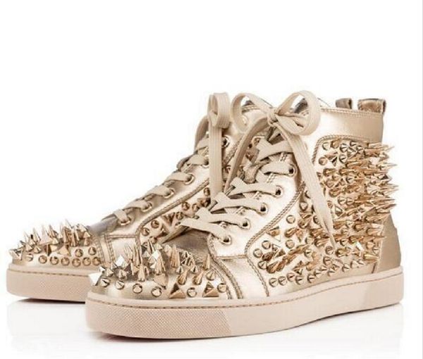 high studded flat spikes red bottom spikes sneakers orlato men,women casual flats party designer sneaker 35-46with dust bag, Black
high studded flat spikes red bottom spikes sneakers orlato men,women casual flats party designer sneaker 35-46with dust bag, Black