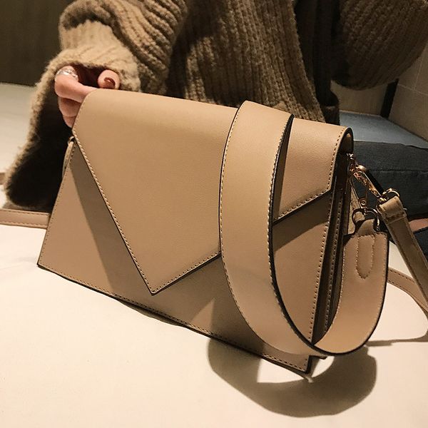 new simple broadband small package personality packet shoulder shoulder bag