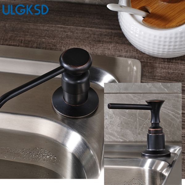 ulgksd 2 color soap dispenser plastic bottle brass head kichen sink liquid large capacity 220ml for kitchen accessories
ulgksd 2 color soap dispenser plastic bottle brass head kichen sink liquid large capacity 220ml for kitchen accessories