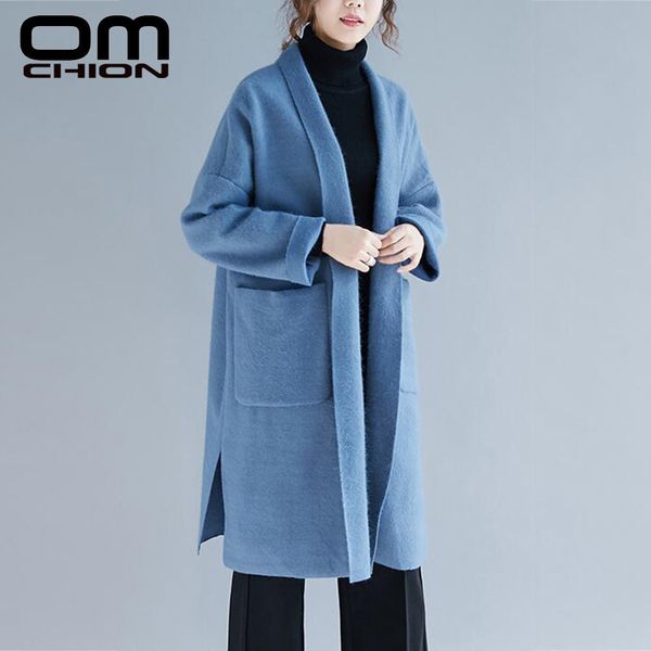 omchion winter jacket women open stitch costumes casual women woolen coat long sleeve pockets outerwear female overcoat lmj124, Black
omchion winter jacket women open stitch costumes casual women woolen coat long sleeve pockets outerwear female overcoat lmj124, Black