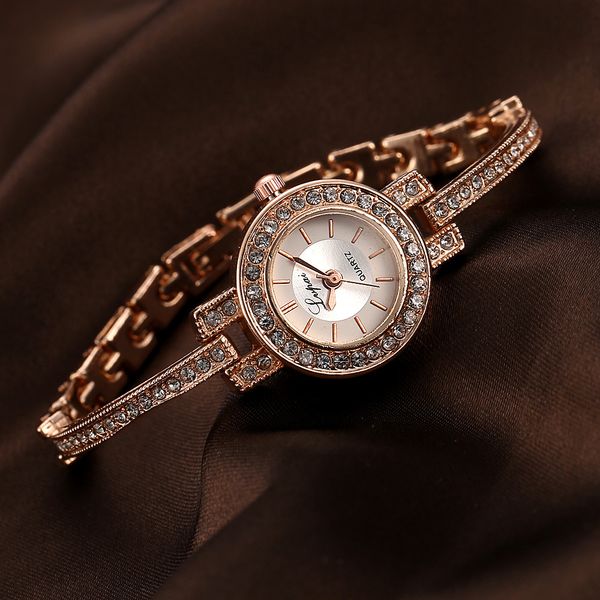 women wristwatches fine stainless steel belt bracelet watch rhinestone ladies quartz watch clock gift #w, Slivery;brown
women wristwatches fine stainless steel belt bracelet watch rhinestone ladies quartz watch clock gift #w, Slivery;brown