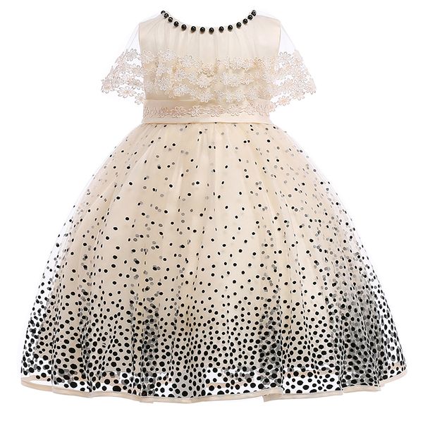 kids girls flower dress baby girl beaded lace birthday party dresses dot children fancy princess ball gown wedding clothes, Red;yellow
kids girls flower dress baby girl beaded lace birthday party dresses dot children fancy princess ball gown wedding clothes, Red;yellow