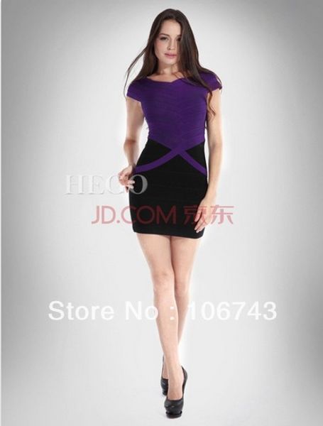 2016 new fashion vestidos formal dress party prom gown bandage cap sleeve short purple and black cocktail dresses, White;black
2016 new fashion vestidos formal dress party prom gown bandage cap sleeve short purple and black cocktail dresses, White;black