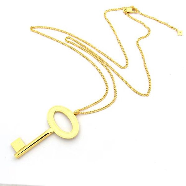 stainless steel jewelry key pendant necklace luxury designer jewelry women necklaces iced out pendant designer necklace, Silver
stainless steel jewelry key pendant necklace luxury designer jewelry women necklaces iced out pendant designer necklace, Silver
