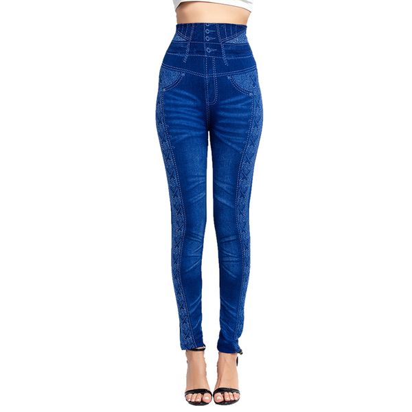 women push up seamless high waist warm jeans leggings women spring elastic faux denim jeggings pants leggins mujer 3xl, Black
women push up seamless high waist warm jeans leggings women spring elastic faux denim jeggings pants leggins mujer 3xl, Black