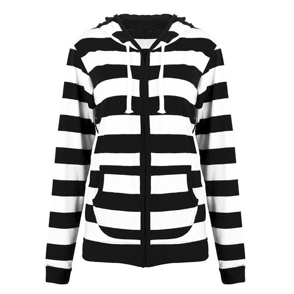 nibesser 2018 new autumn winter casual coats plus size 5xl women warm hooded jacket fashion striped outerwear hoodie, Black;brown
nibesser 2018 new autumn winter casual coats plus size 5xl women warm hooded jacket fashion striped outerwear hoodie, Black;brown