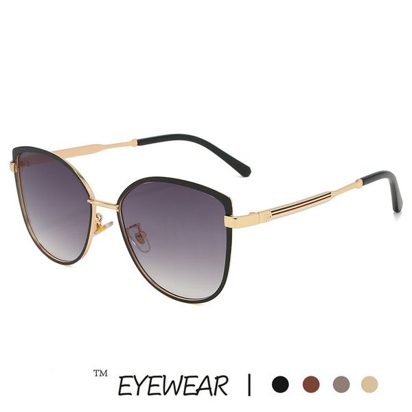 new metal cat eye sunglasses, european and american fashion ladies uv400 sunglasses, White;black
new metal cat eye sunglasses, european and american fashion ladies uv400 sunglasses, White;black
