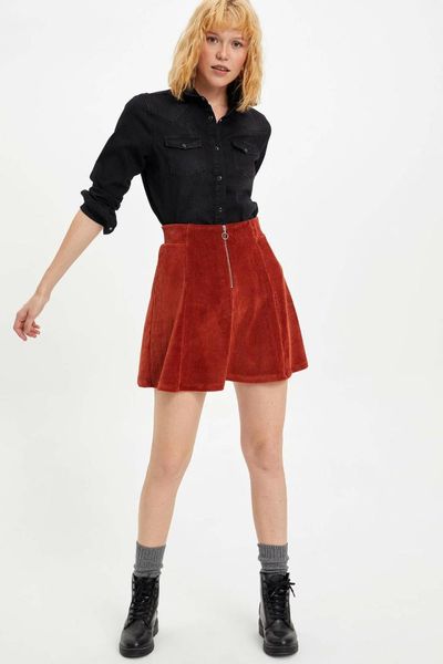 defacto woman knitted skirt-m5490az19wn, Black
defacto woman knitted skirt-m5490az19wn, Black
