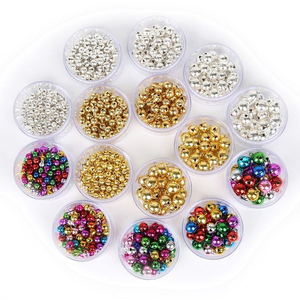 20-100pcs iron gold silver iron christmas jingle bells pendants charms jingle colorful loose beads xmas tree ornaments
20-100pcs iron gold silver iron christmas jingle bells pendants charms jingle colorful loose beads xmas tree ornaments