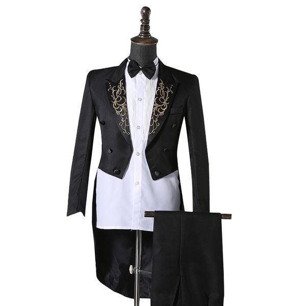 festival rave wear men's tuxedo tuxedo magic performance clothing chorus performance clothing groomsman dress dance, Black;red
festival rave wear men's tuxedo tuxedo magic performance clothing chorus performance clothing groomsman dress dance, Black;red
