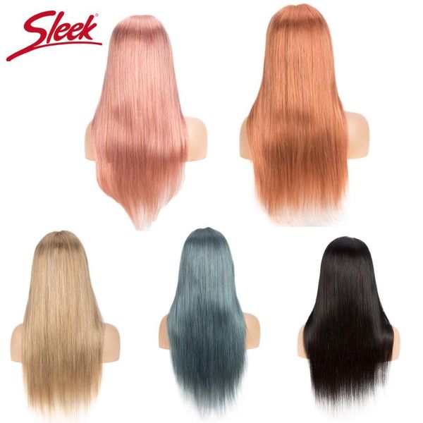 sleek brazilian straight 4x4 lace human hair wigs pink blue blonde natural long wigs 150% density pre plucked with baby hair, Black;brown
sleek brazilian straight 4x4 lace human hair wigs pink blue blonde natural long wigs 150% density pre plucked with baby hair, Black;brown