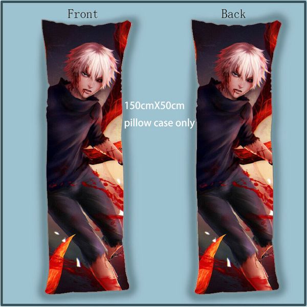 dakimakura body pillow case cover anime tokyo ghoul kaneki ken mystery 150x50cm pillowcases home decoration
dakimakura body pillow case cover anime tokyo ghoul kaneki ken mystery 150x50cm pillowcases home decoration