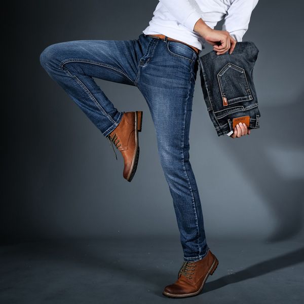 new fashion four season jeans men brand denim trousers slim stretch straight men pants large big size plus 28-40, Blue
new fashion four season jeans men brand denim trousers slim stretch straight men pants large big size plus 28-40, Blue