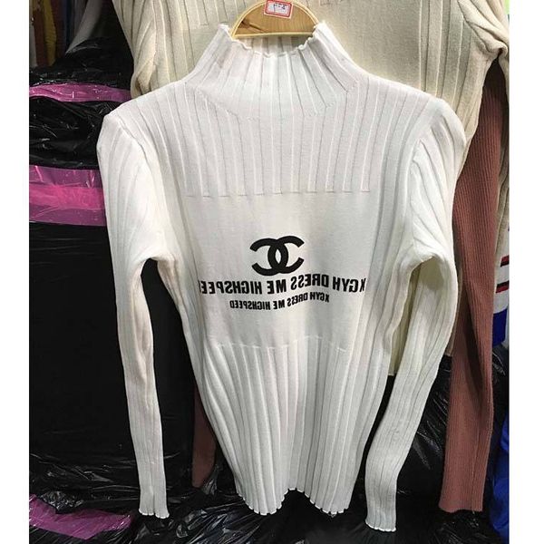 2019 new luxury de igner brand women pullover weater knitted ela ticity dg jumper fa hion lim turtleneck warm female weater berry, White;black
2019 new luxury de igner brand women pullover weater knitted ela ticity dg jumper fa hion lim turtleneck warm female weater berry, White;black