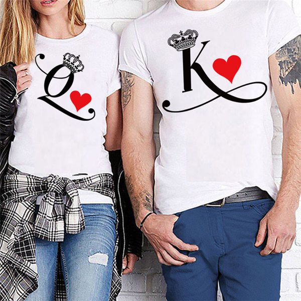 пара одежда мужская лето tshirts шеи экипажа с коротким рукавом письмо печать king queen homme одежда женщины конструктор повседневная одежд, White;black
пара одежда мужская лето tshirts шеи экипажа с коротким рукавом письмо печать king queen homme одежда женщины конструктор повседневная одежд, White;black