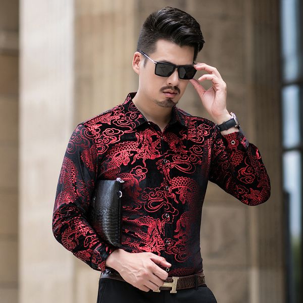 spring pattern print men's shirt brand new long sleeve mens dress shirts hip hop streetwear casual shirt camisa hombre, White;black
spring pattern print men's shirt brand new long sleeve mens dress shirts hip hop streetwear casual shirt camisa hombre, White;black