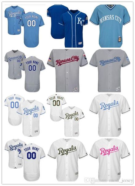 custom men women youth kc royals jersey personalized #00 any your name and number home blue white grey baseball jerseys, Blue;black
custom men women youth kc royals jersey personalized #00 any your name and number home blue white grey baseball jerseys, Blue;black