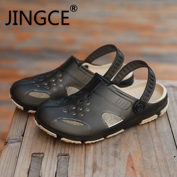 jingce 2020 men sandals summer flip flops slippers men outdoor beach casual shoes male sandals water shoes sandalia masculina, Black
jingce 2020 men sandals summer flip flops slippers men outdoor beach casual shoes male sandals water shoes sandalia masculina, Black