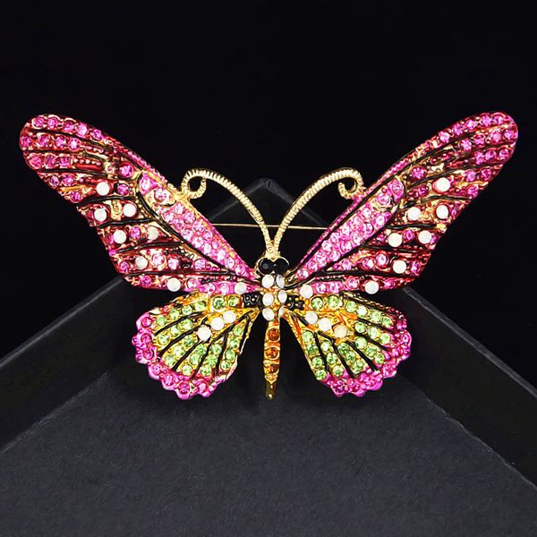 colorful luxurious rhinestone will butterfly brooch coloured drawing or pattern drops of oil all-match clothes accessories jewelry brooch, Gray
colorful luxurious rhinestone will butterfly brooch coloured drawing or pattern drops of oil all-match clothes accessories jewelry brooch, Gray