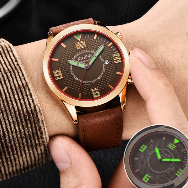 montre homme 2019 watch men leather waterproof date quartz analog army quartz wrist watches relogio masculino, Slivery;brown
montre homme 2019 watch men leather waterproof date quartz analog army quartz wrist watches relogio masculino, Slivery;brown