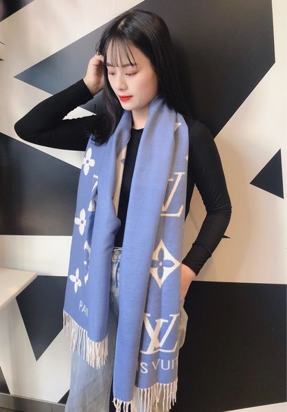 2019 new luxury scarf pashmina for women brand designers warm scarfs fashion women imitate square shawl wrap 180x70cm without box, Blue;gray
2019 new luxury scarf pashmina for women brand designers warm scarfs fashion women imitate square shawl wrap 180x70cm without box, Blue;gray