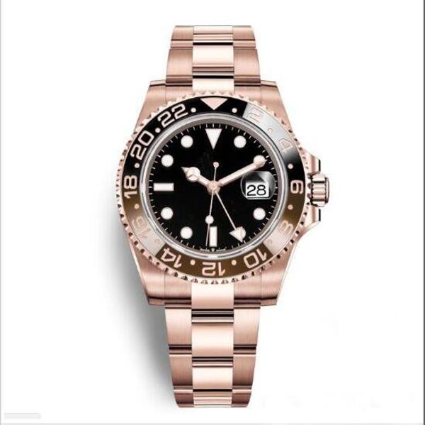 2020 new sale rose gold gmt2 batman mens watch automatic movement ceramic rotating bezel sapphire glass steel strap wristwatch, Slivery;brown
2020 new sale rose gold gmt2 batman mens watch automatic movement ceramic rotating bezel sapphire glass steel strap wristwatch, Slivery;brown