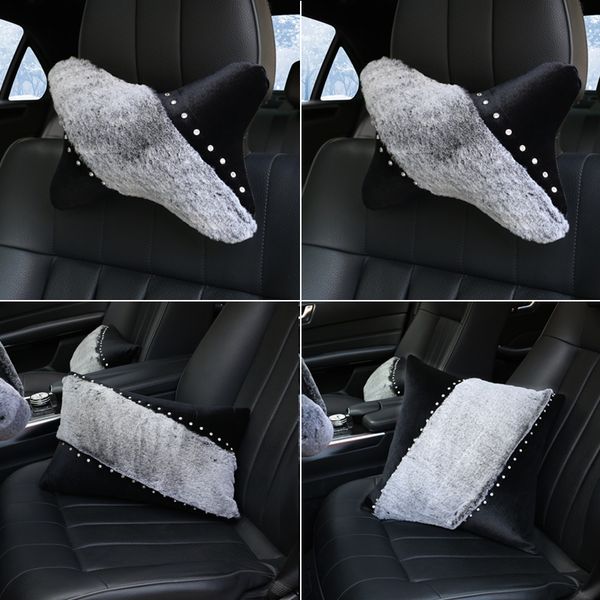 winter diamond plush car headrest pillow rhinestone neck pillow seat back support plush cushion lady girl auto car accessories
winter diamond plush car headrest pillow rhinestone neck pillow seat back support plush cushion lady girl auto car accessories