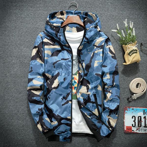 2018 mens streetwear hooded jackets casual camouflage hoodie jacket men's windbreaker coat male outwear plus size 4xl, Black;brown
2018 mens streetwear hooded jackets casual camouflage hoodie jacket men's windbreaker coat male outwear plus size 4xl, Black;brown