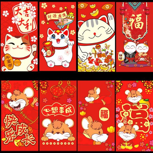 cute cartoon rat 10pcs/set paper red envelopes happy new year lucky money envelopes portable red bag for baby gift
cute cartoon rat 10pcs/set paper red envelopes happy new year lucky money envelopes portable red bag for baby gift